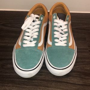 Selling van shoes.